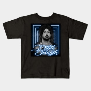 Diljit Dosanjh artwork Kids T-Shirt